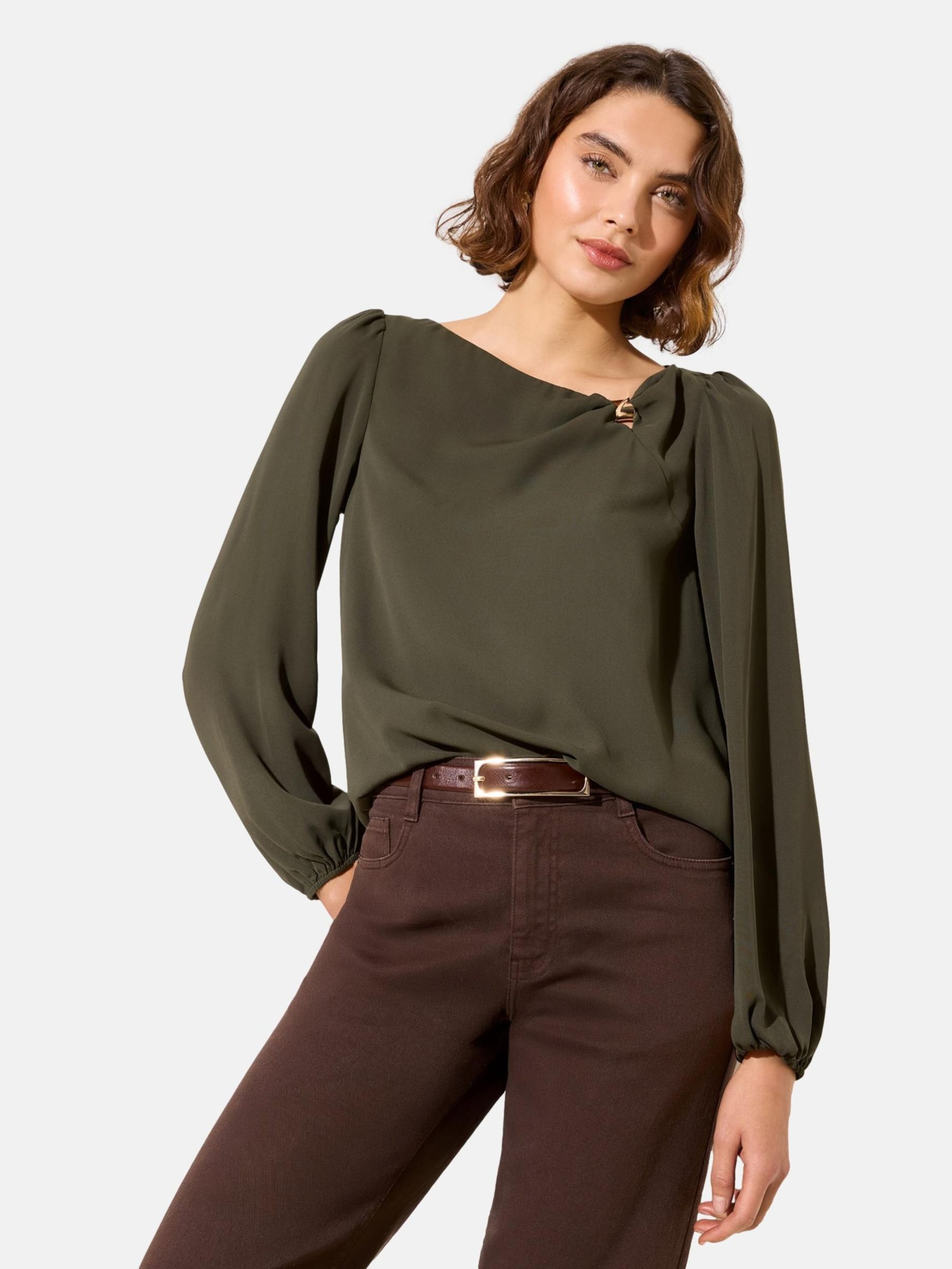 

Friends Like These Блузка в цвете Khaki