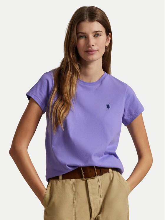 

Футболка обычного кроя 211898698030 Polo Ralph Lauren, фиолетовый