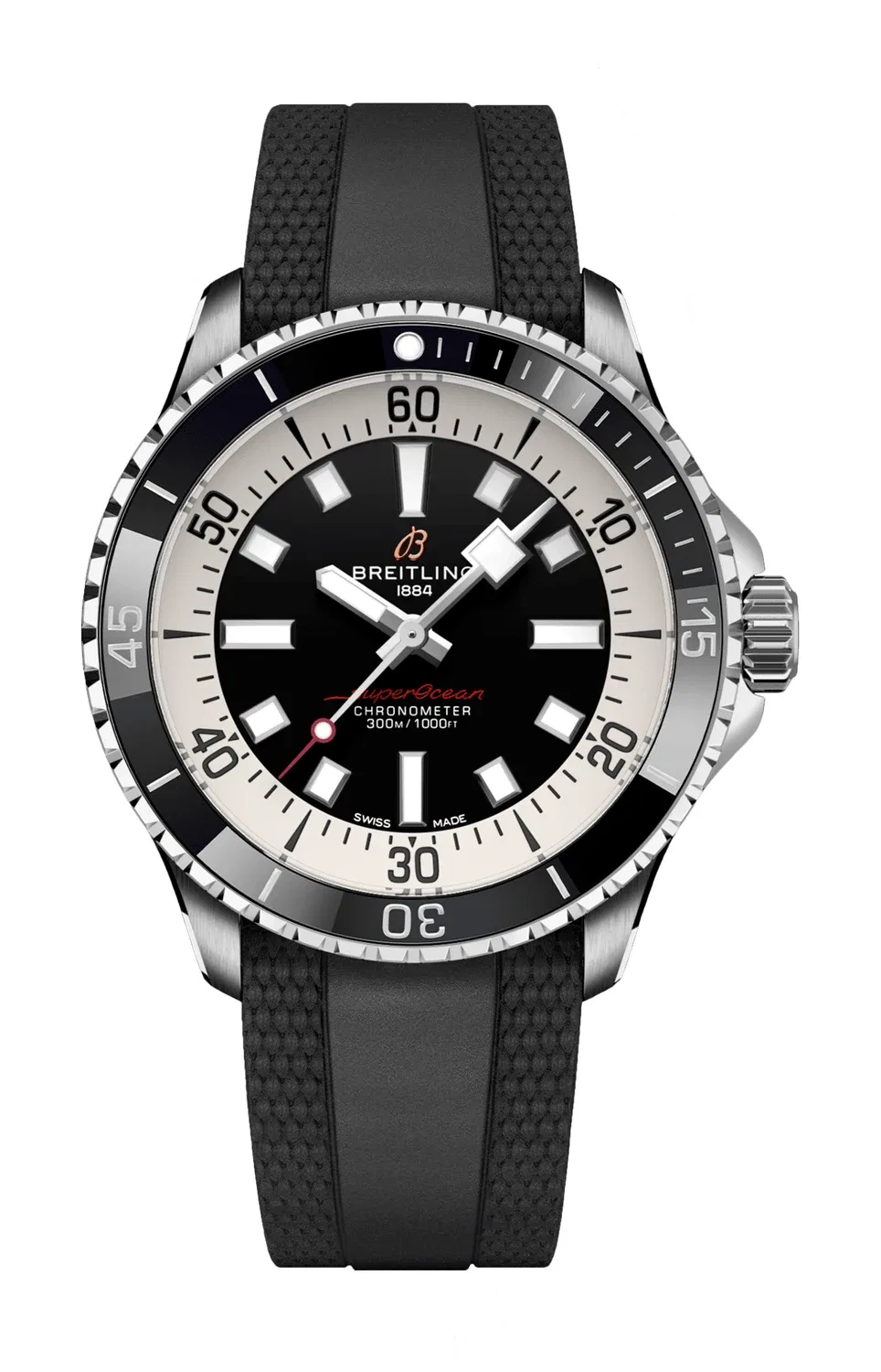 СУПЕРОУШЕН АВТОМАТИК 42 - A17375211B1S1 BREITLING, серебряный