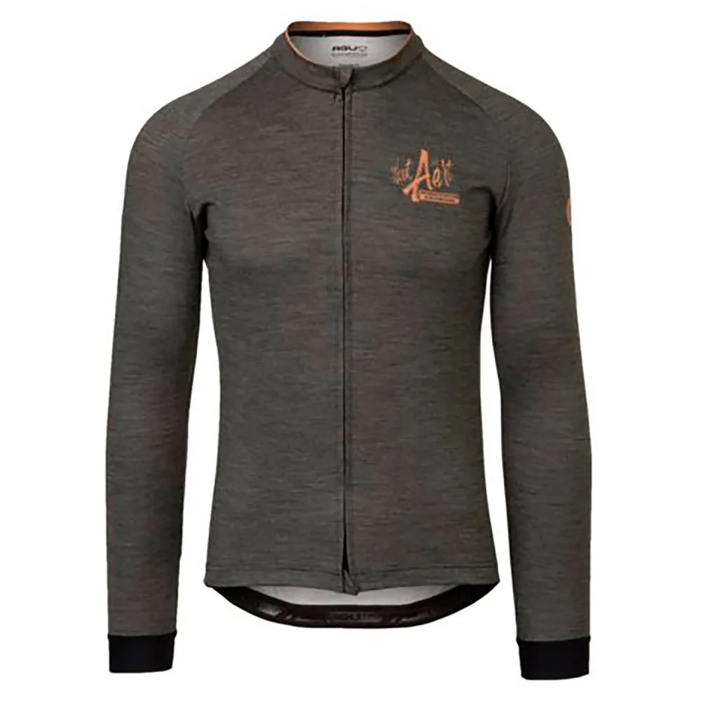 

Джерси с длинным рукавом AGU Wout Van Aert Collab Team Jumbo-Visma, черный