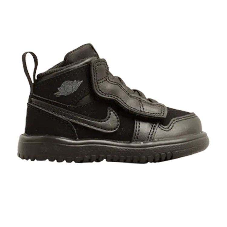 

Кроссовки Air Jordan 1 Mid Alt TD 'Dark Grey', черный