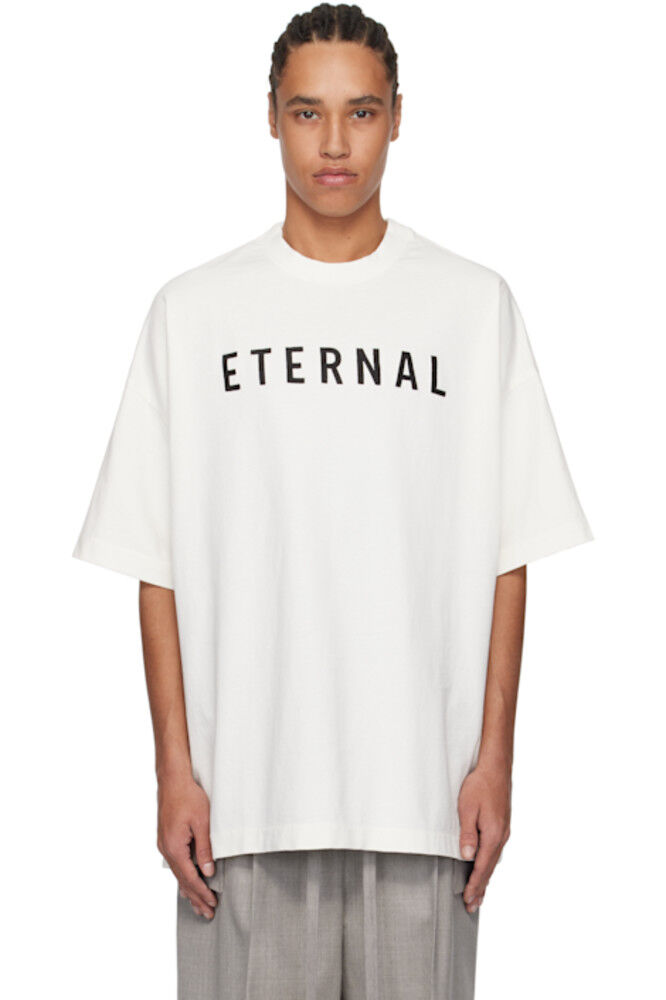 

Белая футболка «Вечная» Fear of God