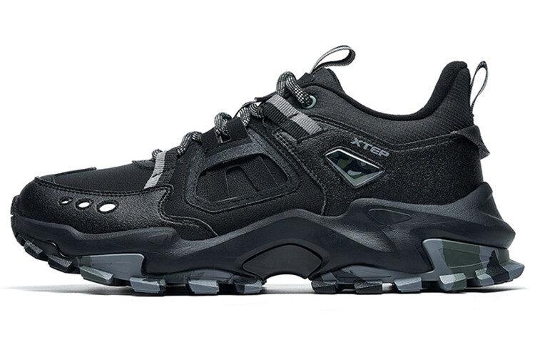 

Кроссовки XTEP Casual Shoes Men Low-Top Black, Черный, Кроссовки XTEP Casual Shoes Men Low-Top Black