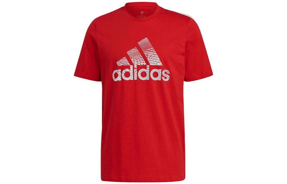 

Футболка мужская красная Adidas, красный