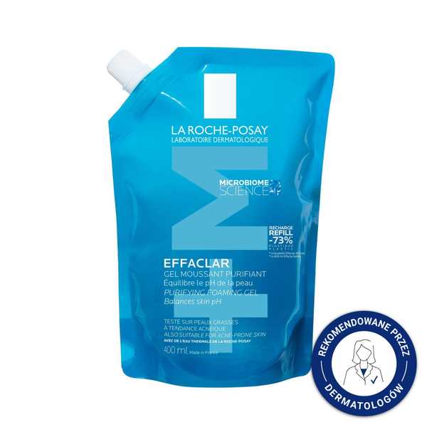

Сменный блок очищающего геля для тела, 400 мл La Roche-Posay Effaclar