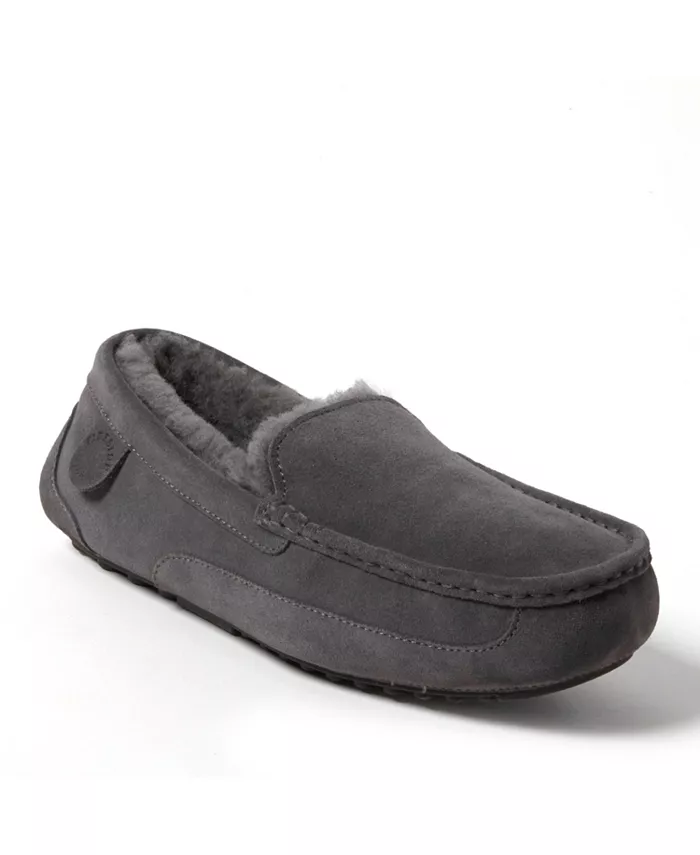 

Dearfoams Мужские домашние мокасины Fireside By Melbourne из натуральной овчины, серый