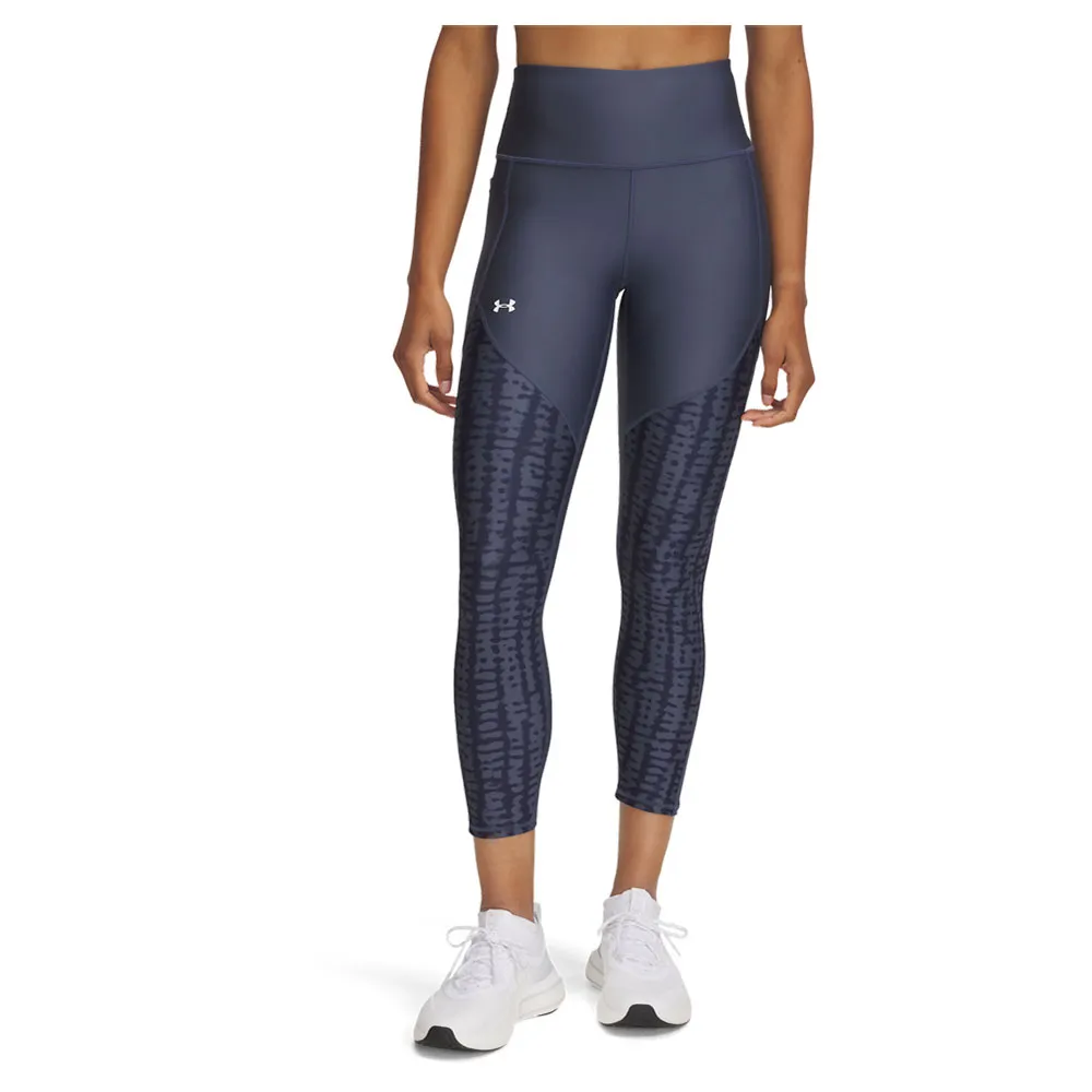 

Леггинсы Under Armour Tech Print Panel 7/8, синий