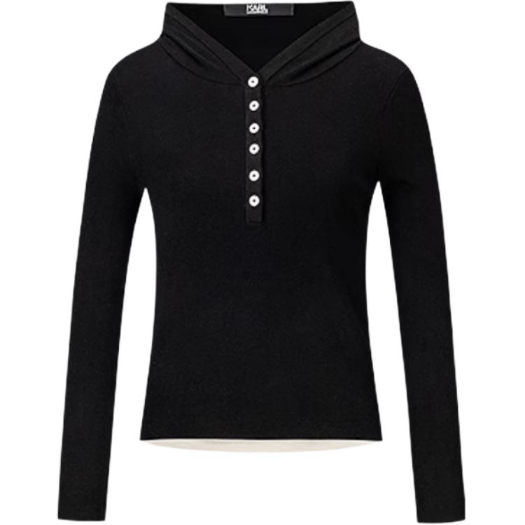 

Топ KARL LAGERFELD для женщин KARL LAGERFELD / Karl Lagerfeld Jeans, черный