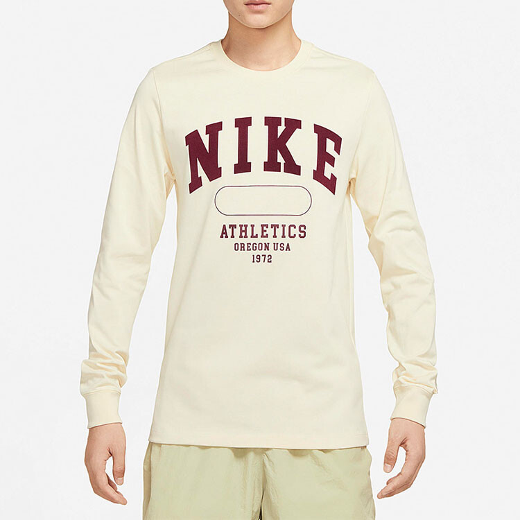 Футболка мужская Off White Nike, кремовый — фото 4