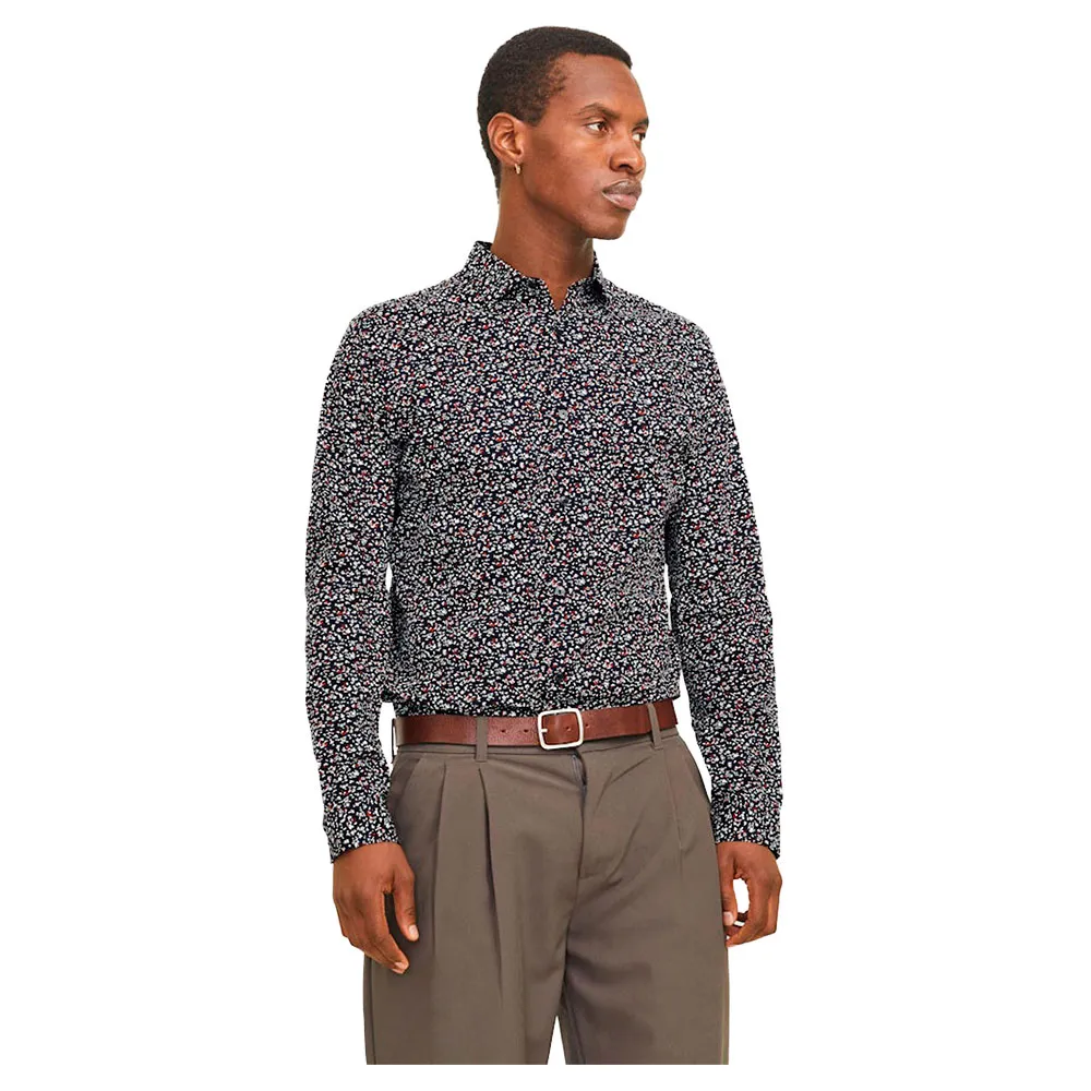 

Рубашка Jack & Jones Blackpool Print, серый