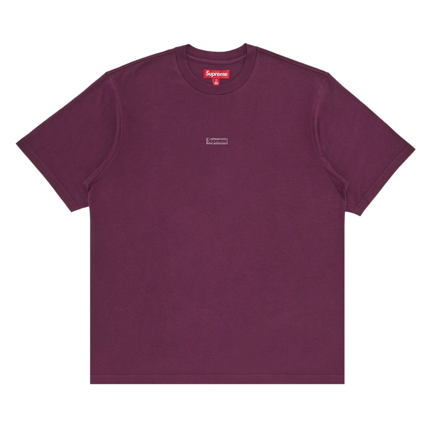 

Топ с короткими рукавами Supreme High Density Small Box, цвет Сливовый