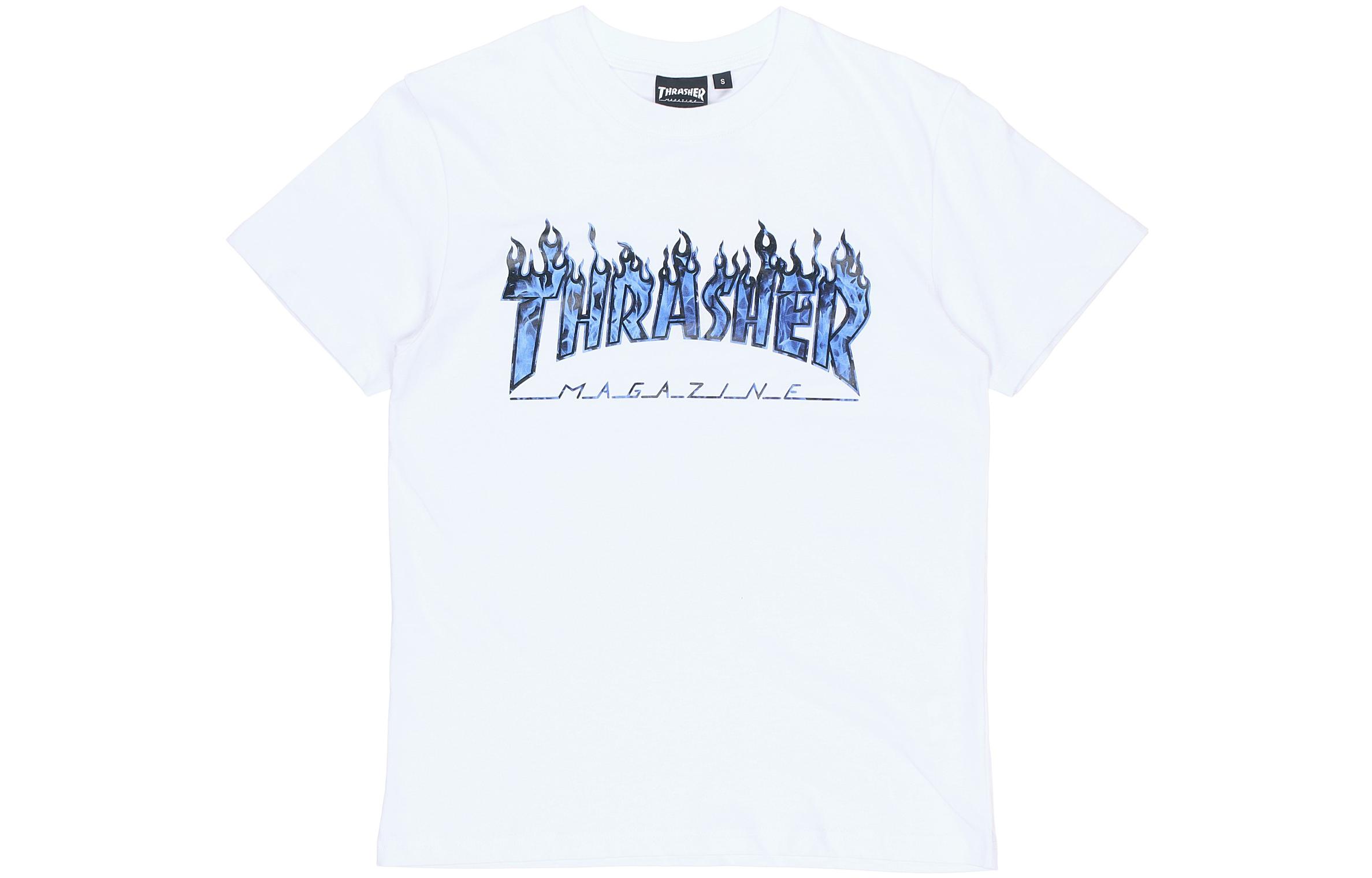 

Thrasher Футболка унисекс «Трэшер», Белый