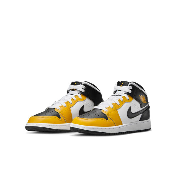 Кроссовки 1 mid 'yellow ochre' Air Jordan, желтый — фото 3