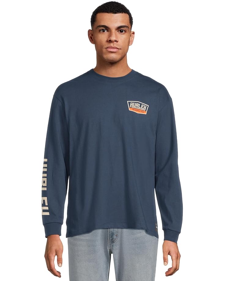 

Мужская футболка с длинным рукавом Hurley Skewer, Nightforce