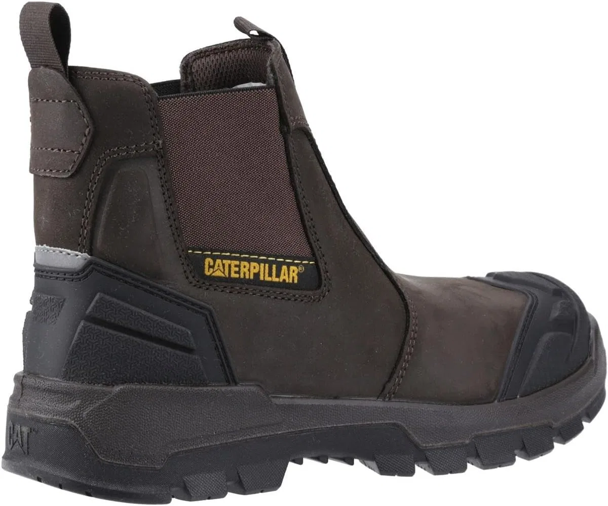 Мужские защитные ботинки Caterpillar Striver XL со стальным носком, Brown Yellow — фото 2