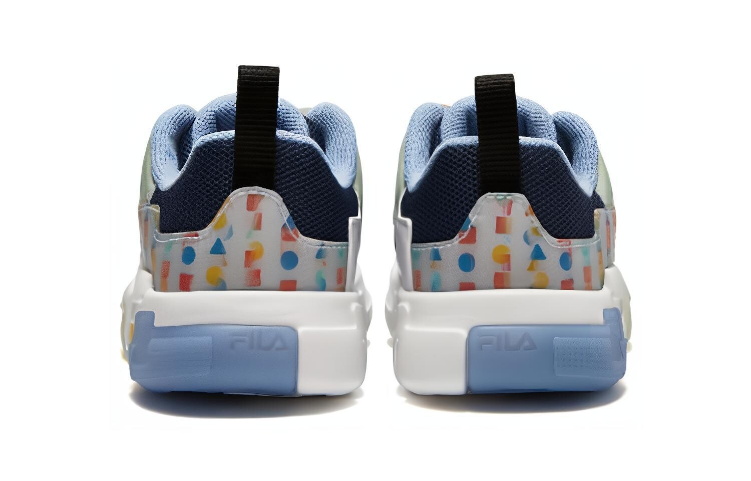 Кроссовки детские "Дошкольные" Fila Kids, серо-голубой — фото 4