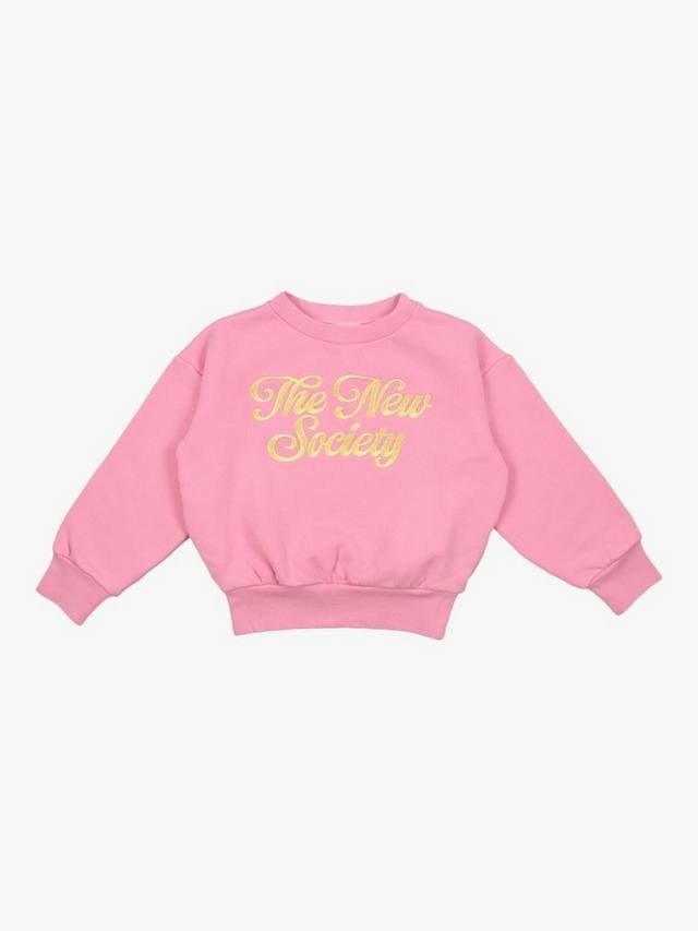 

Детский джемпер с логотипом Plamer The New Society, Blush Pink