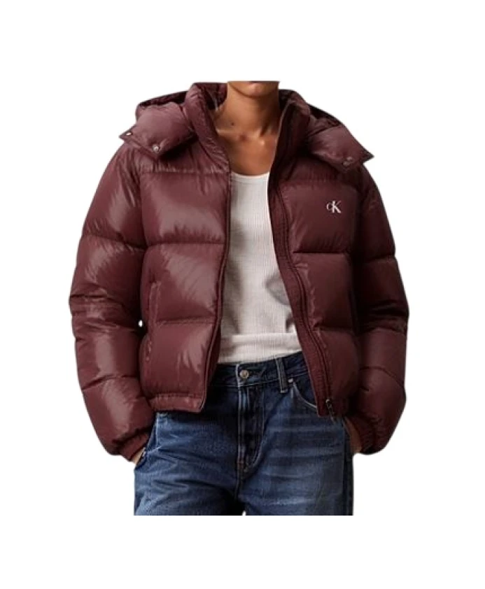 

Короткая пуховая куртка Calvin Klein, красный