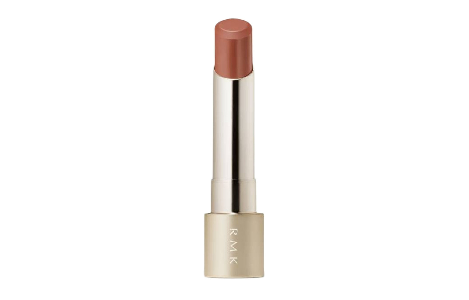 Губная помада RMK Dewy Melt Lip Color, #EX-01 Кирпично-красно-коричневый — фото 4