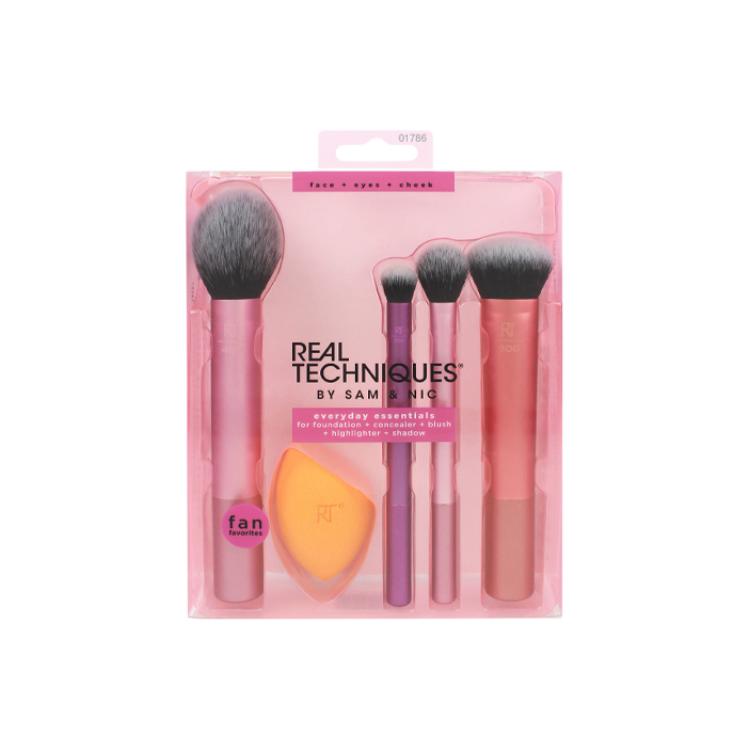 

Полный набор кистей для макияжа Real Techniques, set of five daily makeup brushes