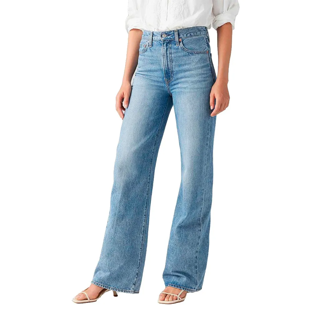 

Джинсы Levi's Ribcage Wide Leg H223 Med, синий