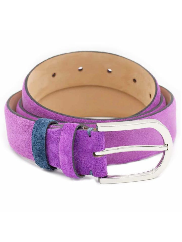 

BGents Мужской пояс фиолетового цвета