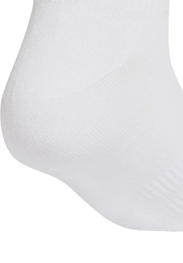 Унисекс тонкие легкие спортивные носки до щиколотки, упаковка из 6 пар. Adidas Performance, Grey White Black — фото 4