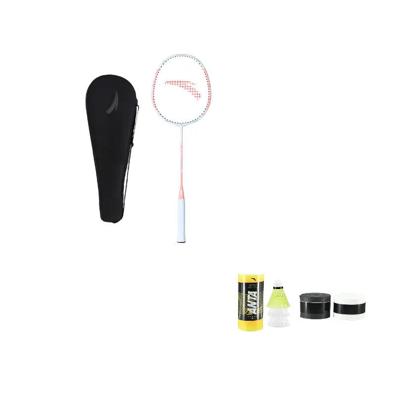 

ANTA Fuyao Collection Carbon Aluminum бадминтонная ракетка Unisex 1UG5 Dawn Pink