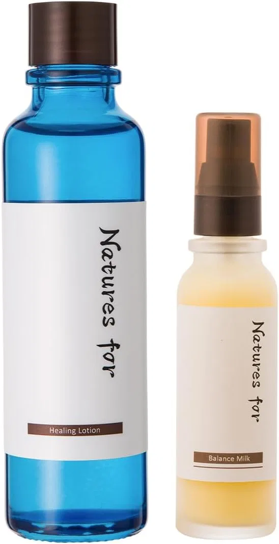 Набор лосьон и молочко для лица Natures for Healing Lotion and Balancing Milk