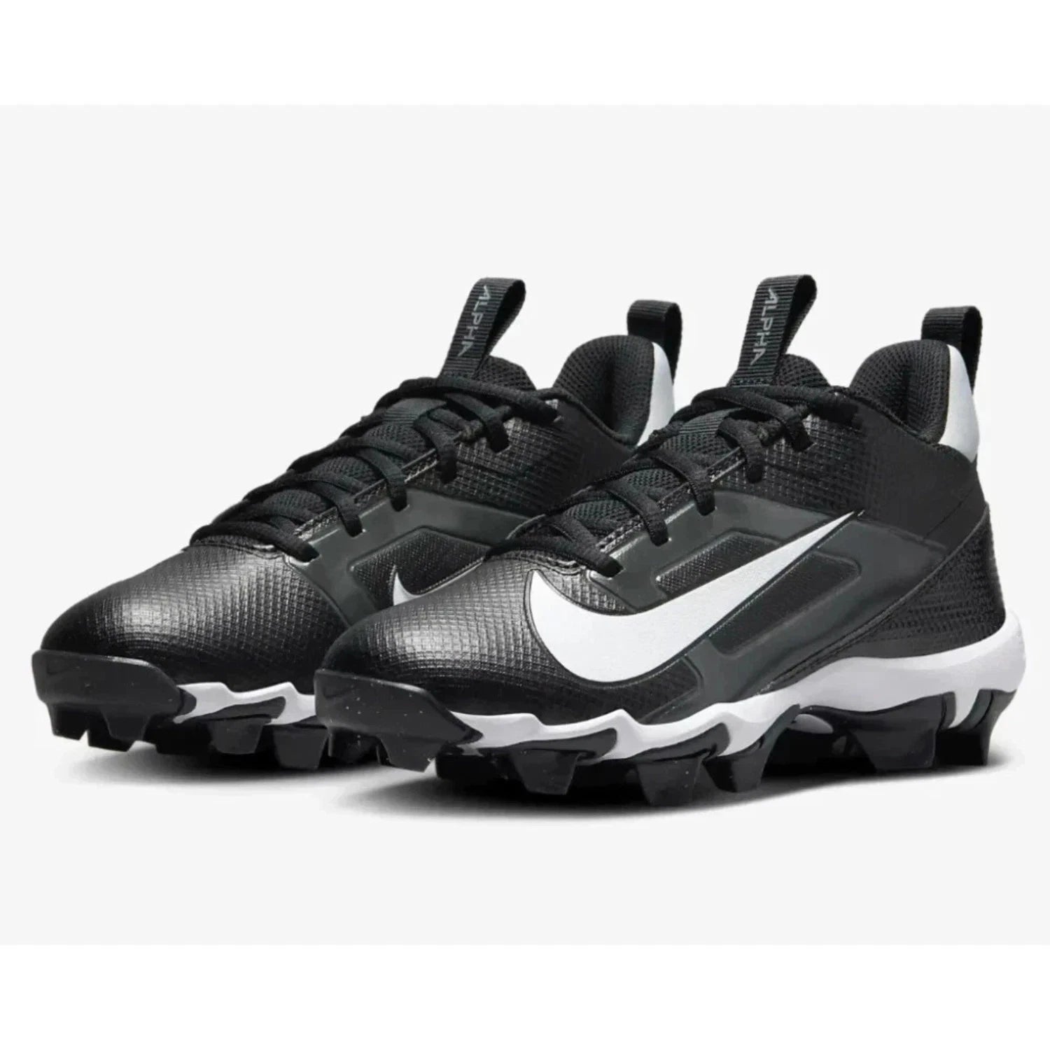 

Мужские бутсы Nike Alpha Ace 4 Shark FQ4016-001 для мальчиков, черно-белые, NIN664