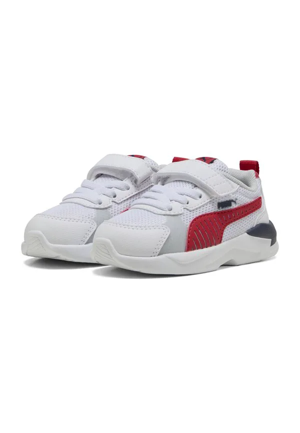 Рентген 3 детские туфли Puma, White For All Time Red Navy — фото 2