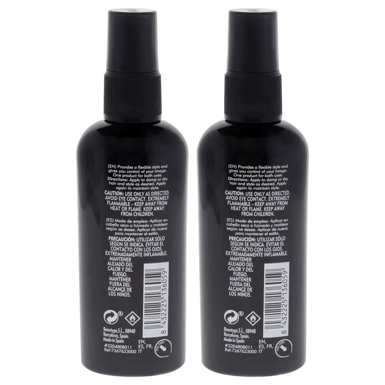 Спрей для укладки и фиксации волос Alternator Flexible Styling and Finishing Spray от American Crew для мужчин - 3,3 унции (95 мл) - упаковка из 2 штук, Clear — фото 2
