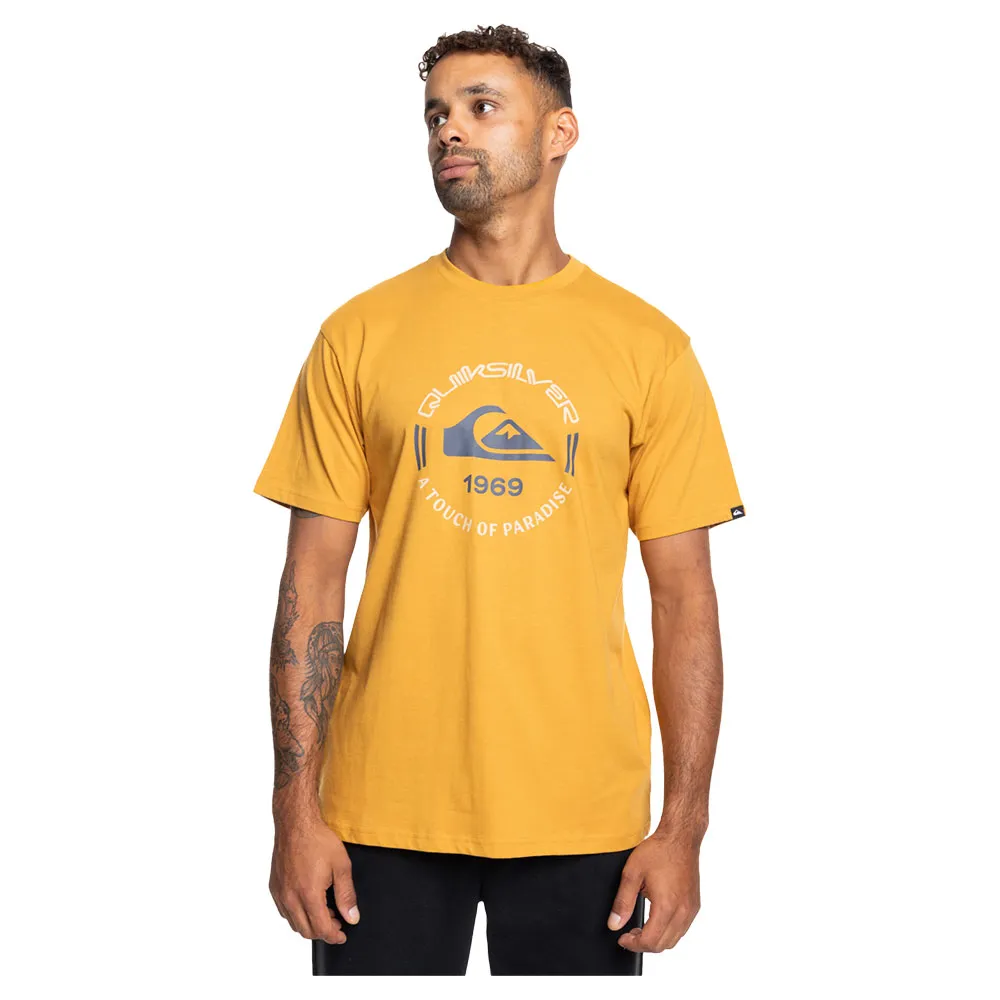 

Футболка Quiksilver Circle Logo, желтый