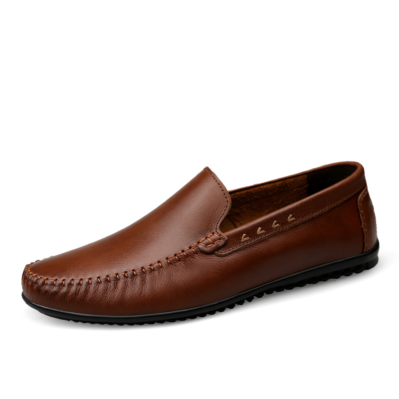 

BOLE Мужские повседневные туфли мужские низкие топы коричневые, цвет Brown
