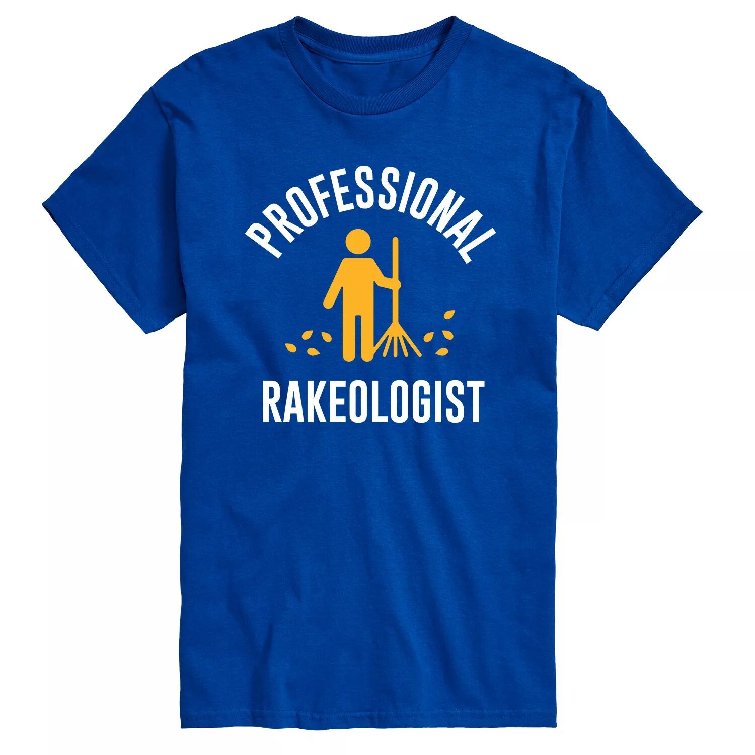 

Футболка Big & Tall Professional Rakeological License, синий