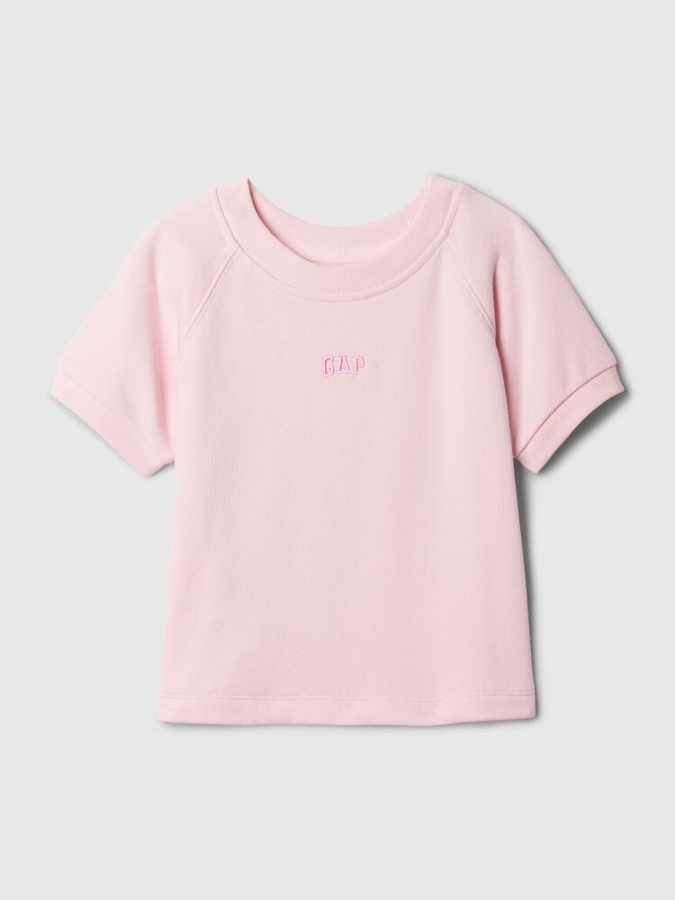 

Толстовка с короткими рукавами Gap, розовый