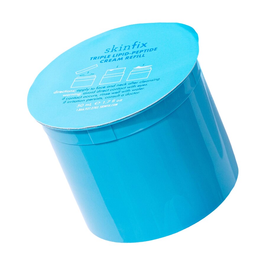 

Тройной липидно-пептидный крем-увлажняющий барьер с церамидами, сменный блок. Skinfix, 1.7 oz/50 mL