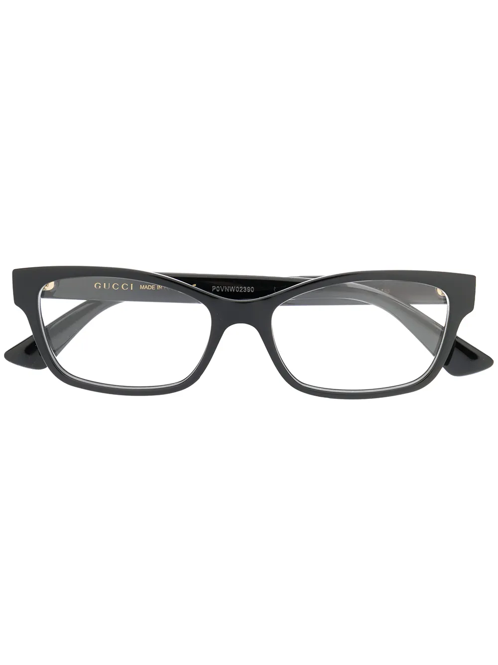 

Очки GG0635O в прямоугольной оправе Gucci Eyewear, черный
