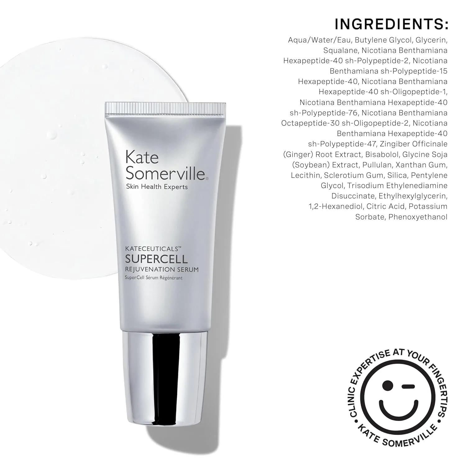 Бустер Kate Somerville — KateCeuticals SuperCell - Омолаживающая пептидная для восстановления поврежденной кожи и, 30 мл — фото 2