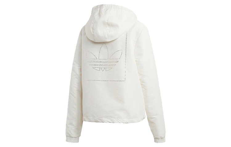 Adidas Originals Куртка женская розово-белая, Pink White — фото 3