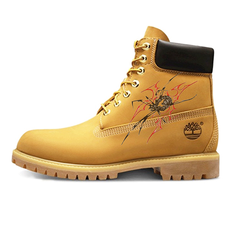 Ботинки Timberland Martin с узором, коричневый