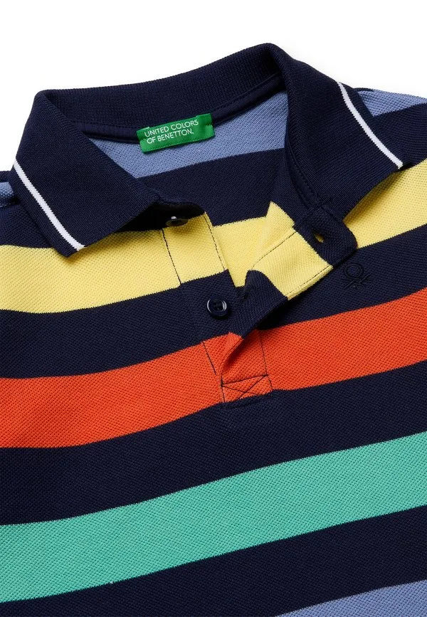 Рубашка поло United Colors Of Benetton, Multicolor — фото 3