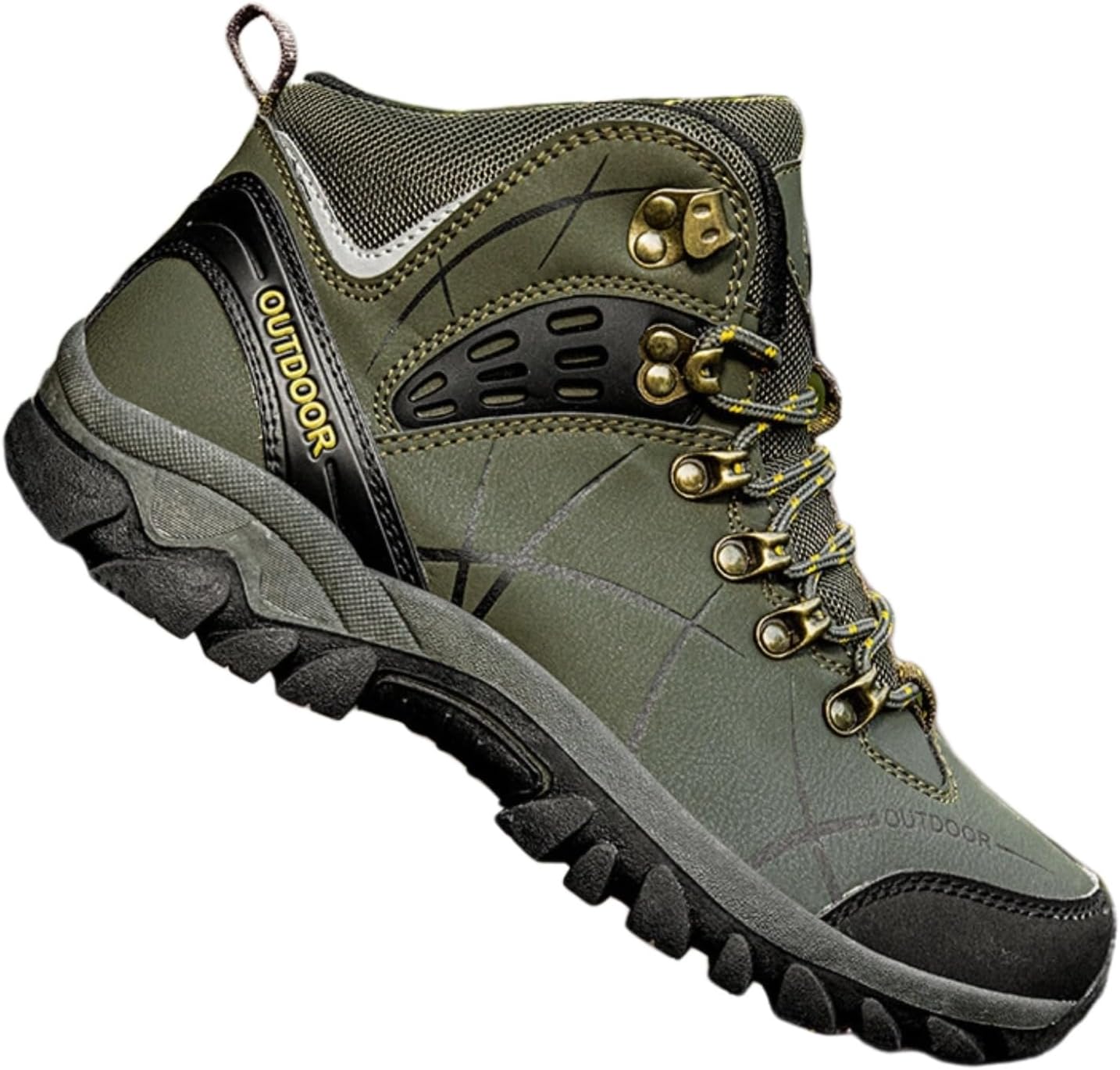 

Стильные кроссовки из сетки и синтетических материалов Удобная и прочная обувь для мужчин Повседневные активности Модельный дизайн для бега и прогулок Ctkvbmeoi, зеленый