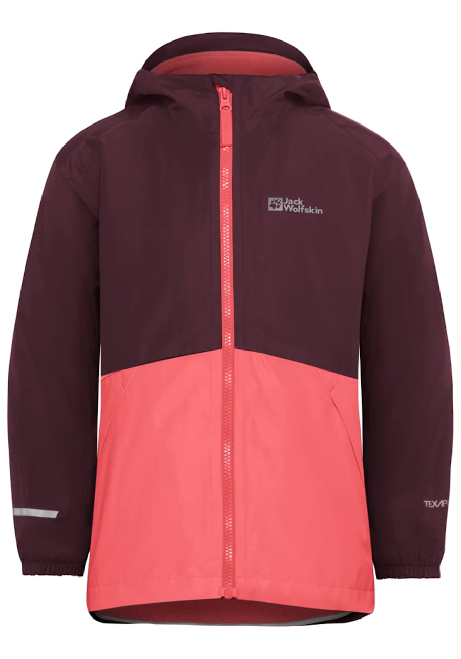 

Куртка для активного отдыха JACK WOLFSKIN, красный/бордовый