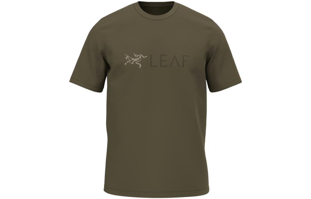 Футболка мужская Arcteryx Beginners' Bird Military Bird Collection, цвет Wolf Gray/Wolf — фото 2