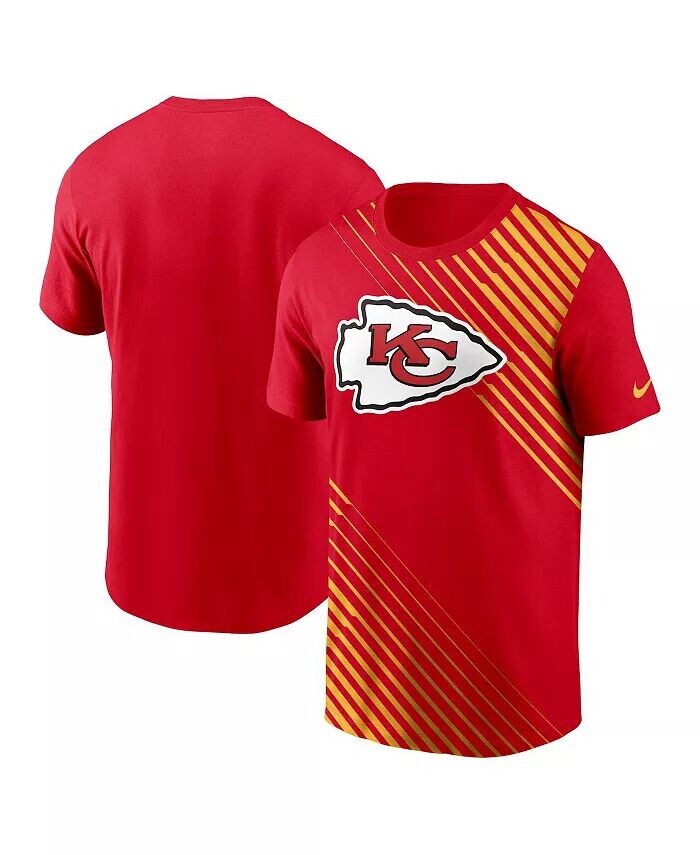 

Мужская красная футболка Kansas City Chiefs Yard Line Fashion Asbury Nike
