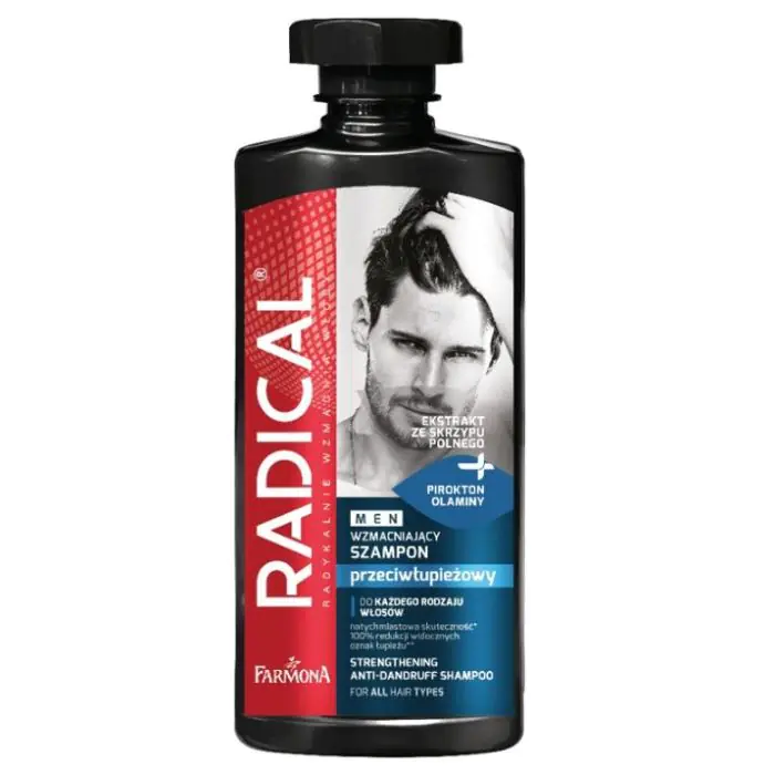 

Шампунь Radical Men Champú Anticaspa Fortalecedor Farmona, 400 ml