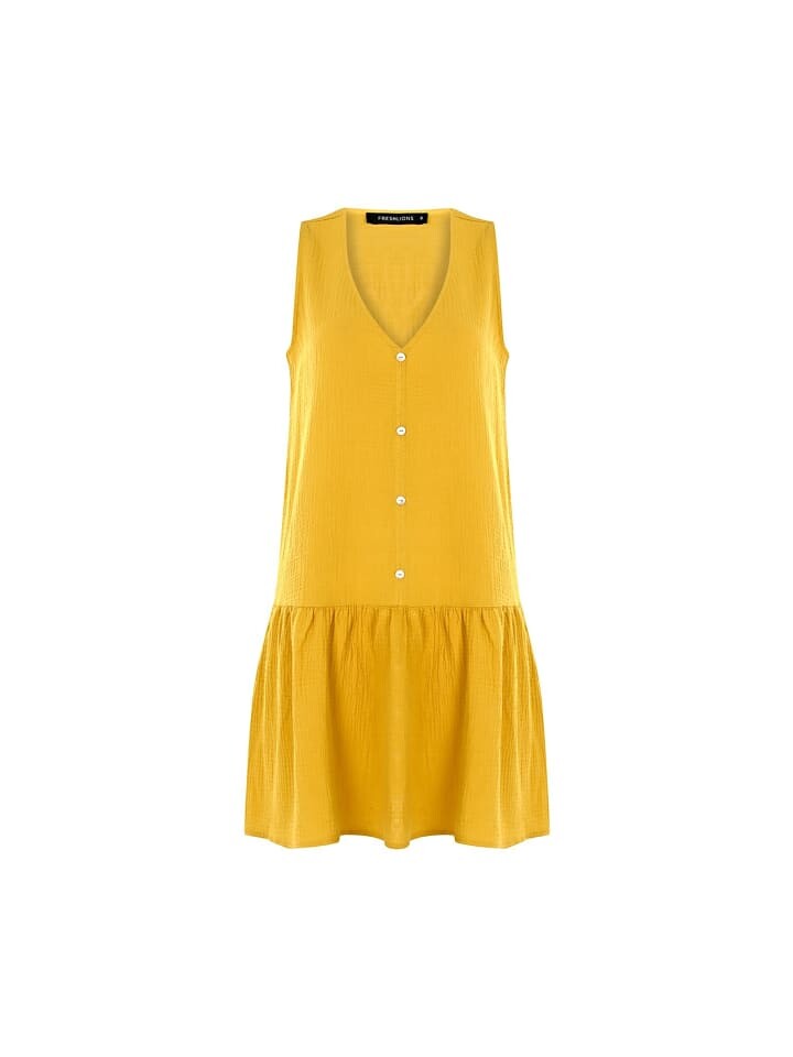 

Платье до колена Freshlions Sommerkleid Penelope, цвет Mustard