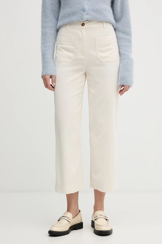 

Хлопковые брюки United Colors Of Benetton, бежевый