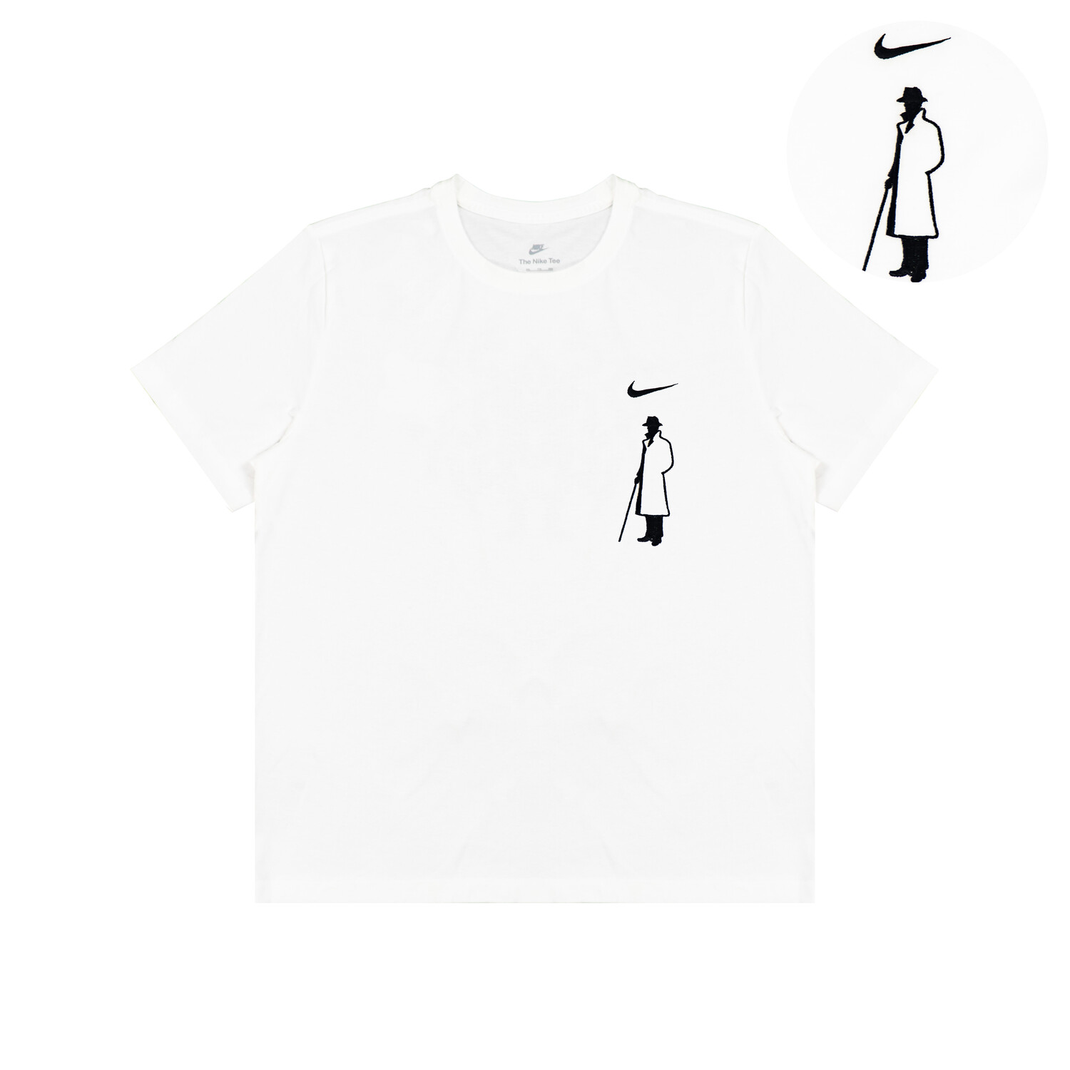 

Футболка унисекс белая Nike, белый